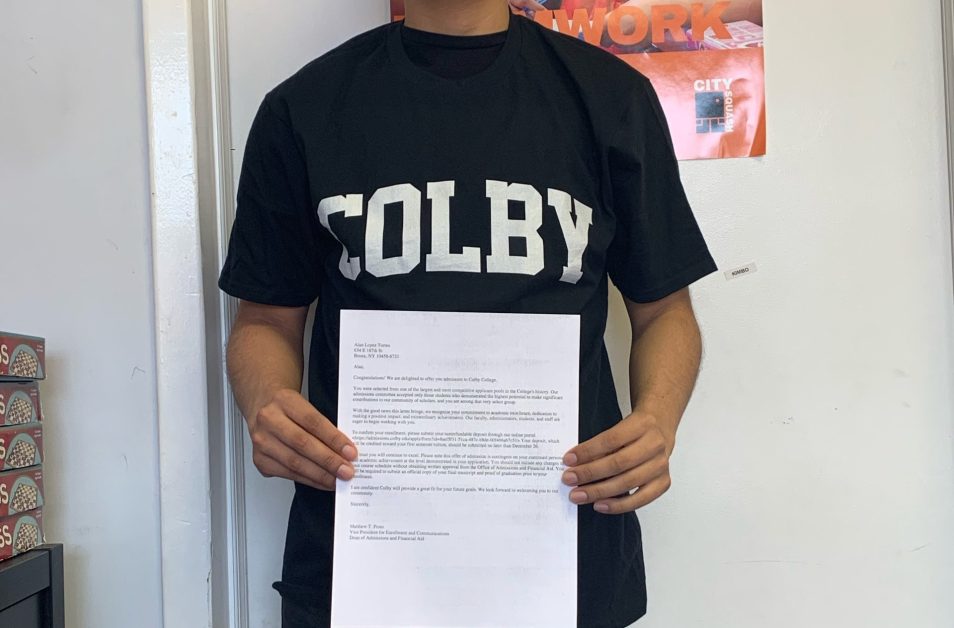 Alan College Acceptance